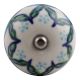 Green Leaves Ceramic Wine Stopper (Pack Of One Piece)